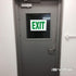 iSYFIX Exit Signs Stickers, 2 Pack, 10x7 Inch, Premium Self-Adhesive Vinyl for Indoor and Outdoor