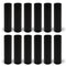 GooChan 2 3 4 6 7 Inch Black Plastic Candle Cover Sleeves,Chandelier Socket