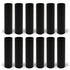 GooChan 2 3 4 6 7 Inch Black Plastic Candle Cover Sleeves,Chandelier Socket
