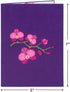 Paper Love 3D Orchids Pop Up Card, Gift for Birthday, Wedding, Anniversary, 5" x 7" Cover with Envelope