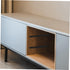 2pcs KALLORY Rail Slides Smooth Silent Furniture Guide Rails Side Mount Replacement for Bedside Cabinets Wardrobes