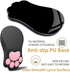 L-SPOUTTO Ergonomic Mouse Pad with Wrist Rest,Cute Cat Paw Mousepad Wrist Support,Comfortable Massage Design Computer