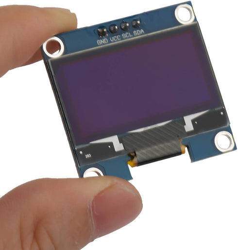 Walfront 1.3 Inch 128X64 I2C MP3 IIC SPI Serial OLED Display Module White Text Color for Function Cellphone Smart
