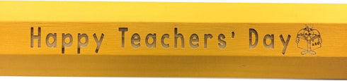 Super Jumbo Giant Pencil, "Happy Teacher's Day," Cute Novelty Gift