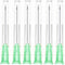 100 Pack 21Ga 1 1/2 Inch Stainless Steel Dispensing Lab Tools Accessories for Measuring and Refilling, Individually