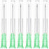 100 Pack 21Ga 1 1/2 Inch Stainless Steel Dispensing Lab Tools Accessories for Measuring and Refilling, Individually