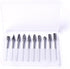 ATOPLEE 1/8" Shank Carbide Burr Bits - 10PCS Tungsten Carbide Rotary Tool for DIY, Metal Grinding