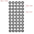 LEDGM 800 6mm 3D 3D 3D pcs Tracking Dots Reference Point Markers for Scanning,Diffuse Reflection Markers for Scanner