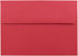 JAM PAPER A7 Colored Invitation Envelopes - Red Recycled - 5 1/4 x 7 1/4 - 50/Pack