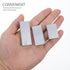 1.96X0.78X0.39 Inches Mobestech Density Experiment Kit with Aluminum and Iron Blocks for Accurate Material Density