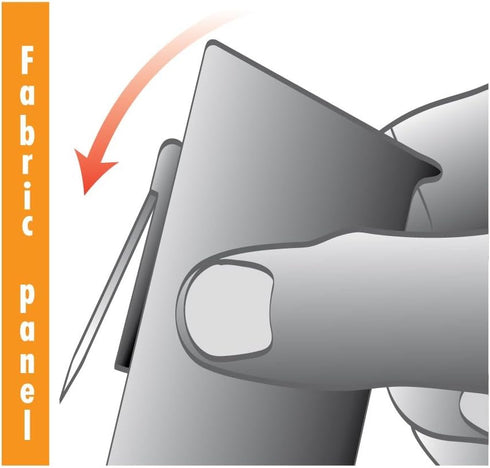 Officemate Cubicle Clips, White, Box of 24 (30167)