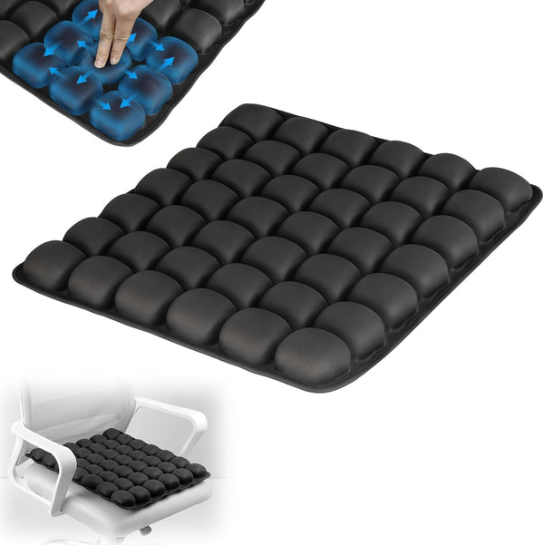 Sondour Travel Seat Cushion, Airplane Cushion Long Flight, Airplane Gadgets Inflatable Seat