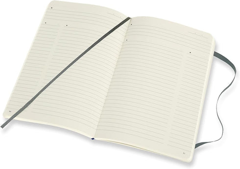 Moleskine PRO Notebook, Soft Cover, Large (5" x 8.25"), Forest Green, 192 Pages for Professional Project Planning