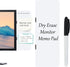 Monitor Memo Board, Magnetic Dry Erase Multifunction Whiteboard, Desktop Memo Board with Pen