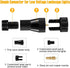 ZUCKEO 12Pack Low Voltage Landscape Lights Wire Connectors for Path, Garden, Well, Inground Lights