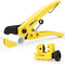 THINKWORK Plastic Pipe Cutter, 0-35mm for PEX, PVC, PPR Hoses, Sharp Copper Pipe Cutter for Tubes