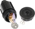 Labriciyon Black Uncles Outdoor Key Holder Sprinkler Head Hideaway for Your Valuables Waterproof and Resistant