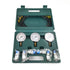 Shkalacar Hydraulic Pressure Test Kit, 25/40/60MPa, 3 Gauges, 6 Test Couplings for Excavator Machinery