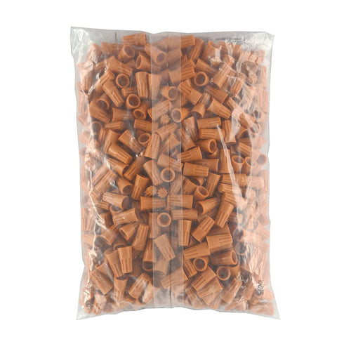 HS Orange Electrical Wire End Connectors, 500 Pack Small Twist-on Wire Nuts for 22-14 AWG