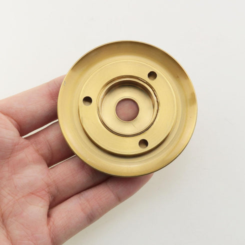 YHXiXi 2.36 Inches Brass Lamp Shade Adapter Ring Universal Ceiling Chandelier Mounting Ring Replacement Part Glass Lamp
