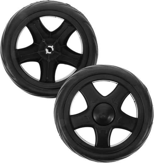 ABOOFAN 2pcs Replacement Rolling Cart Wheels for Shopping Cart Utility Laundry Basket