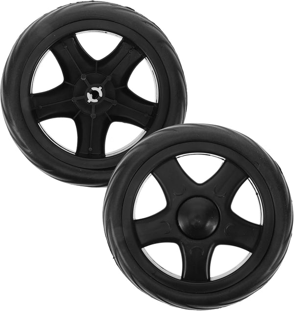 ABOOFAN 2pcs Replacement Rolling Cart Wheels for Shopping Cart Utility Laundry Basket