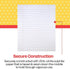 School Smart Ruled Composition Book, Flexible Cover, 8-1/2 x 7 Inches, 40 Pages