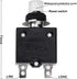 Thermal Circuit Breaker 20 Amps Manual Reset Push Button 32V DC 125/250V AC, 3Pcs Overload Protector