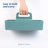 BLUE GINKGO Multipurpose Caddy Organizer, Stackable Plastic Caddy with Handle for Desk, Makeup, Classroom
