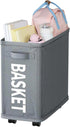 Generic Under Desk Storage - with Wheels Foldable Large Capacity, Portable Utility Cart Storage Organizer for Kitchen