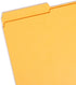 Smead File Folder, Legal Size, Goldenrod, 1/3-Cut Tab, 100 per Box (17234)