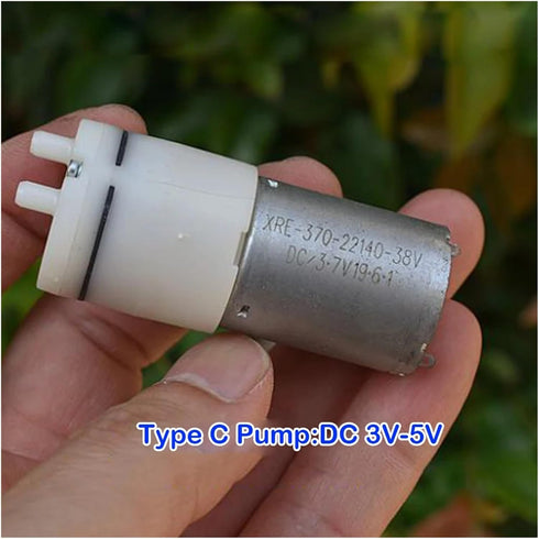 AEVHBAMXN 1PCS 5V 12V 370 Vacuum Pump DC Diaphragm Pump USB Small Air Pump Pump Breast D