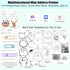 Mini Pocket Bluetooth Printer - Portable Thermal Printer with 13 Roll Papers for Journal/DIY