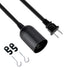 20ft E26 (Bulb 1 Pack Simple Deluxe Hanging Lantern Extension Cord Cable, Plug-in Pendant Light Socket with On/Off