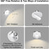 Set 3 13 Dimmable 360 Pack LED Wall Sconces of Two, Rechargeable Battery Operated Wall Lights with Remote, Wall Lamp