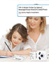 Mini Bluetooth Thermal Printer - 300DPI Mini Printer Machine with 5 Rolls of Papers for Study Notes, DIY, Journal,