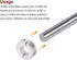 2pcs Double Split Shaft Collar for 17mm Shaft, Set Screw Clamp-On Collars for Stoppers and Timing Pulleys