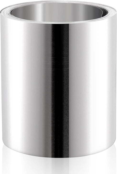 Peohud 6'' x 60' Aluminum Flashing Roll, 0.2mm Thickness Aluminum Roof Panel,