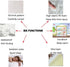 Waterproof Self Adhesive 3D Wall Panels, Peel and Stick Wallpaper, White Foam Decor for Home Office Background Wall (1)
