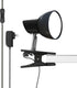 Super Bright Clamp Light, Compact Clip Lamp for Book Reading in Bed, Easy to Attach Black Illumination