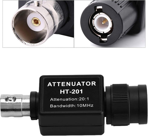 201 Passive Attenuator 20:1, 10MHz Bandwidth Attenuation for Oscilloscope