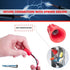 Kable Kontrol Wire Connectors for Electrical Wires 16-12 AWG, 100 Pcs, Winged Wire Caps