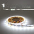 T907 Dimmer 12V Dimmer 1 Pack White Switch for Led Strip Lights Adjust Brightness Led Controller with Memory Function