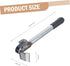 YARNOW 1pc Bark Scraper Tool, Debarking Spudger Hand Squeegee Scythe Draw Knife for Bark Stripping