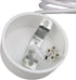 Lightingsky E26 1 Colorful Silicone Ceiling Lamp Holder DIY Textile Ceiling Light Cord Pendant Light Scoket (Purple