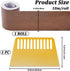 GORGECRAFT 3.15" x32' Wood Grain Tape Self-Adhesive Realistic Wood Duck Tape Roll Textured Grain Repair Patch Sticker with Plastic Scrapers for Tables Door Floor Furniture Renovation Home Decor Camel by GORGECRAFT