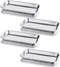 GETTON 4 Pack Small Surgical Tray, 201 Stainless Steel Seamless Trays for Lab Dental Tattoo Instruments Organizer