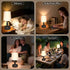 AUAUY 5200mAh 3 Dimmable, Table Lamp for Bedroom, Battery Powered Touch Bedside Lamps, Rechargeable Desk Lamp Cordless