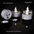 24 Pack Battery Operated Tea Lights Candles: Realistic and Bright Flickering Holiday Gift Flameless Candles LED