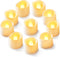 Homemory 12-Pack Battery Operated Flameless LED Tea Lights Candles, 200+ Hour Fake Electric Candles for Wedding Decor